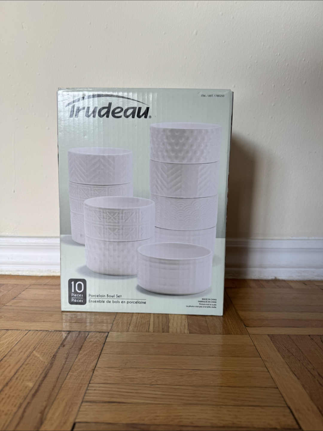 Trudeau 10-Piece Porcelain Bowl Set - New in Box! - photo 2