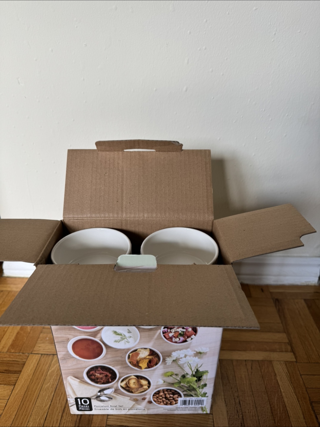 Trudeau 10-Piece Porcelain Bowl Set - New in Box! - photo 4
