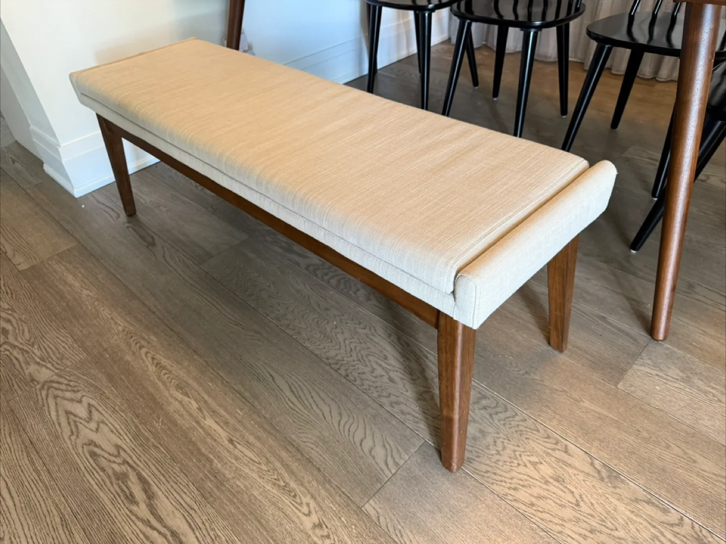 ARTICLE Chantel Bench - 56” Ivory thumbnail