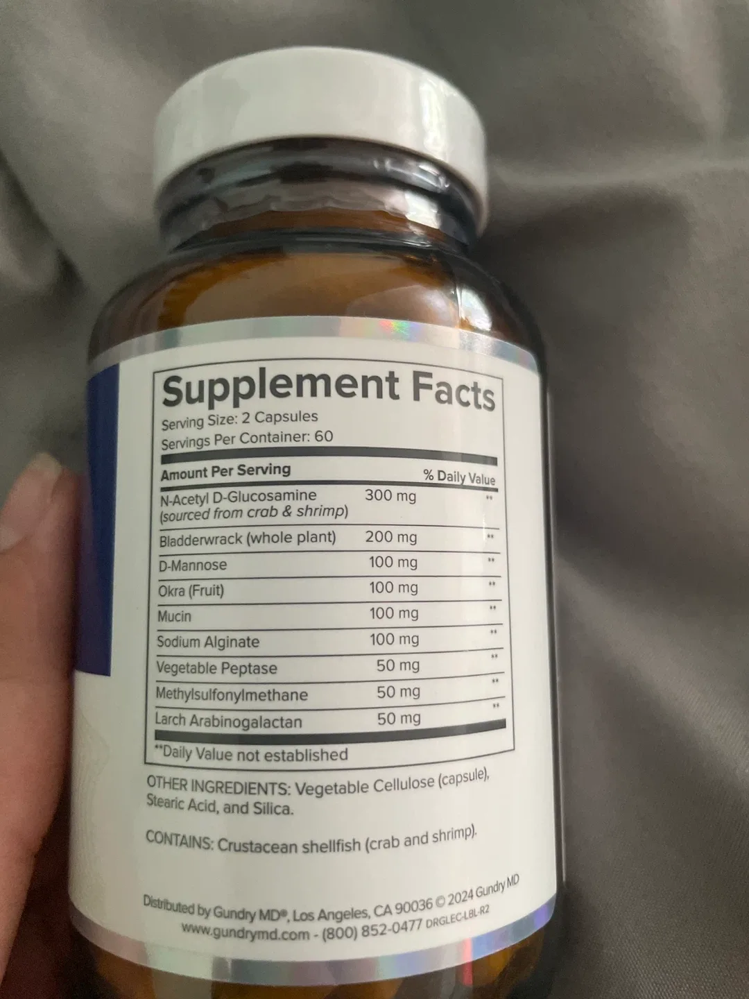 Gundry MD Lectin Shield - 120 Capsules image indicator(2)