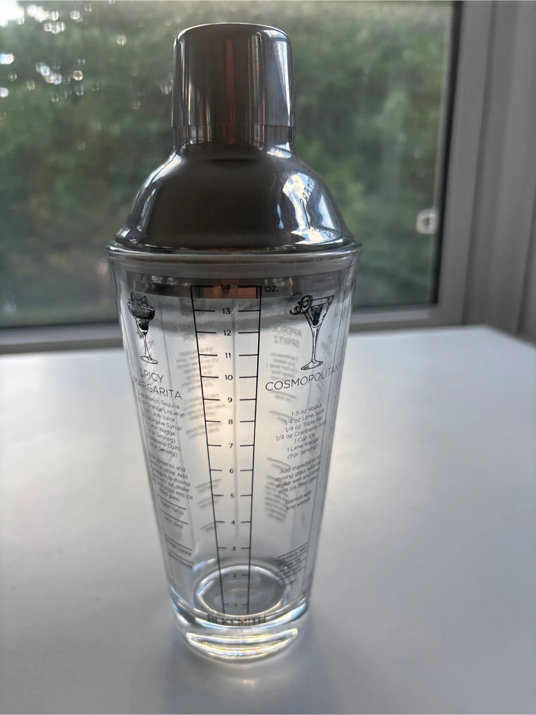 Cocktail Shaker with Recipes - photo 2