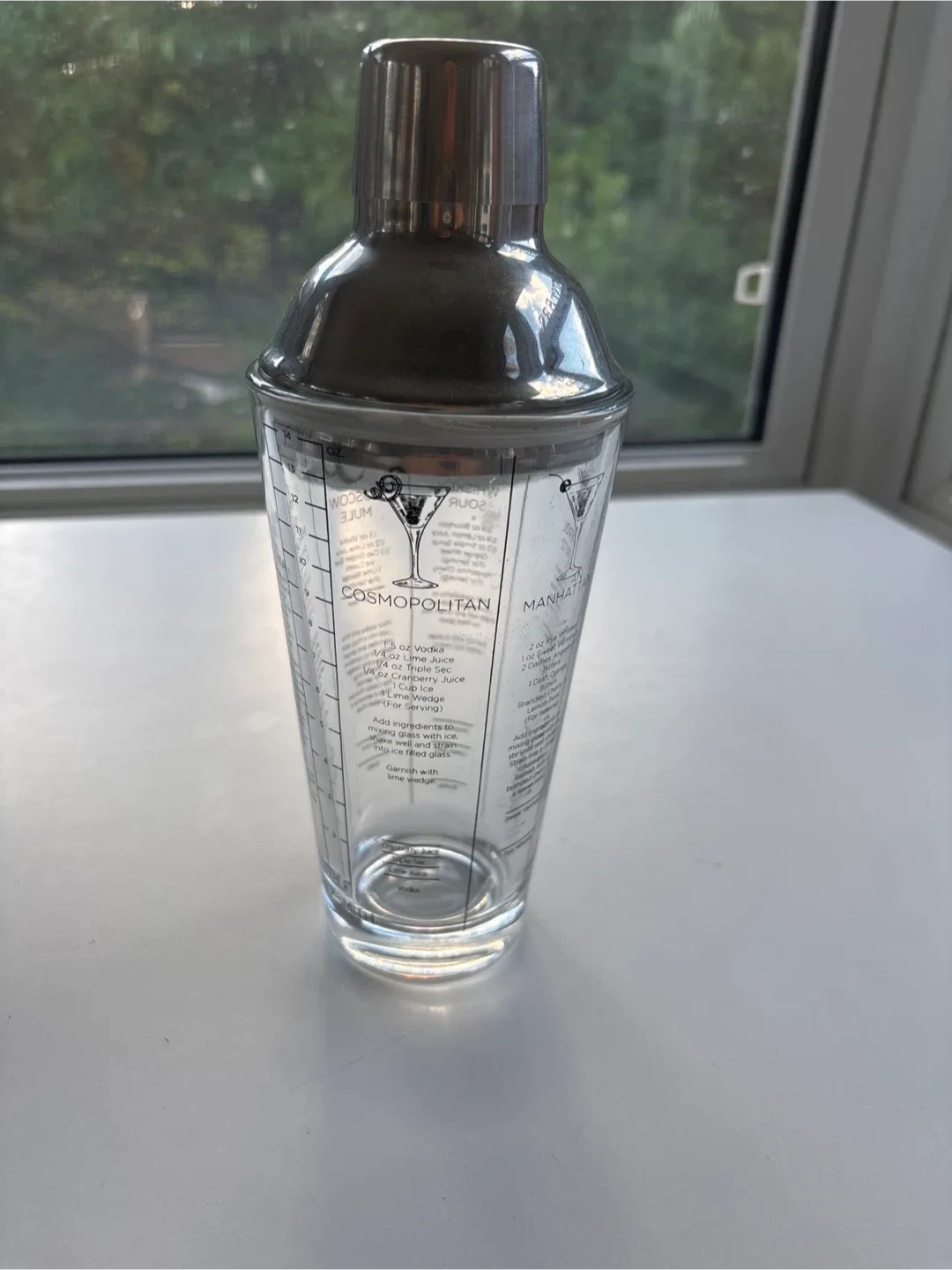 Cocktail Shaker with Recipes thumbnail