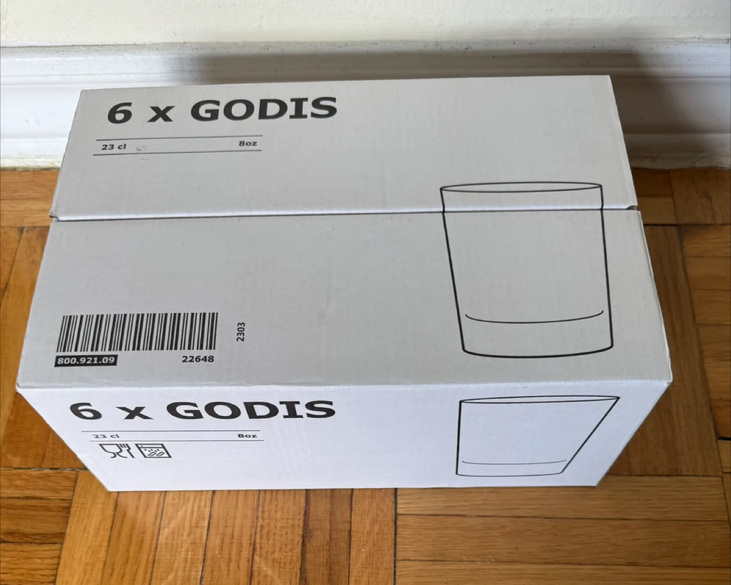 IKEA GODIS Glasses - Set of 6 image indicator(3)