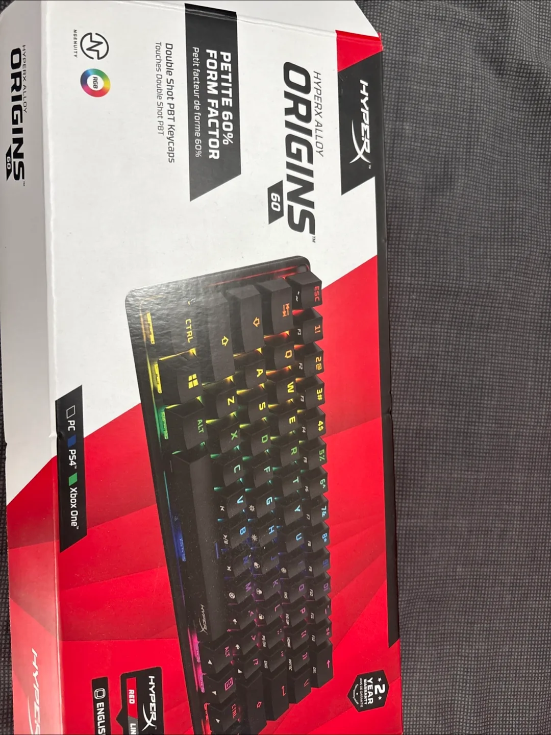Hyperx alloy origins keyboard thumbnail