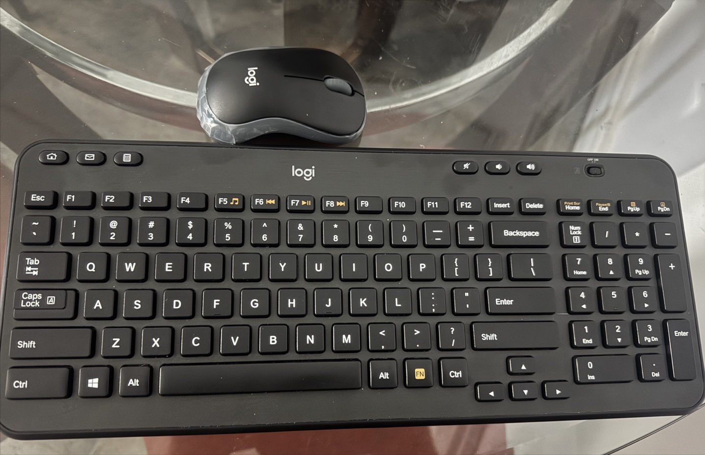 Logitech K360 Keyboard & M185 Mouse Combo