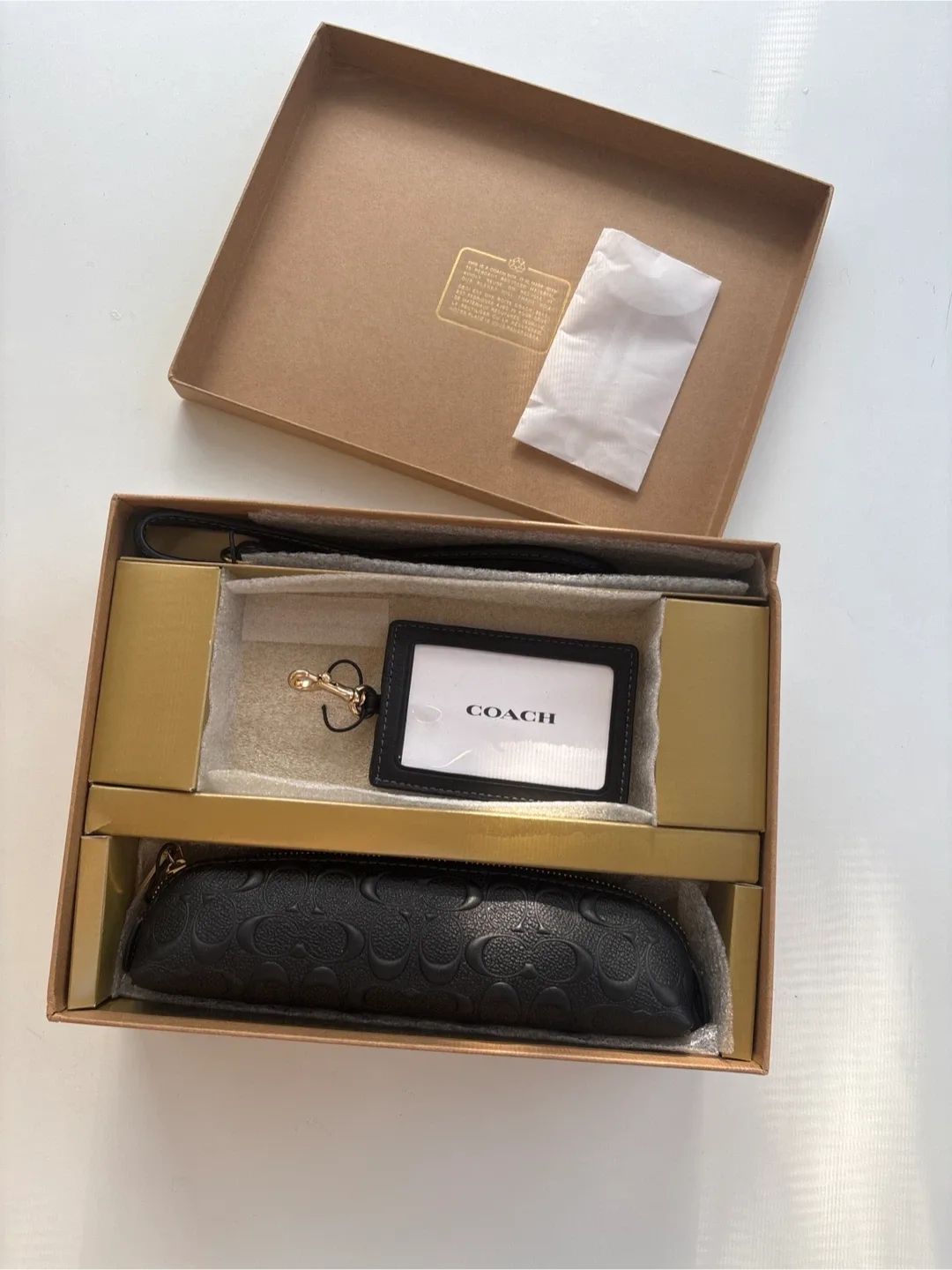 Coach Black Travel Set - New in Box thumbnail