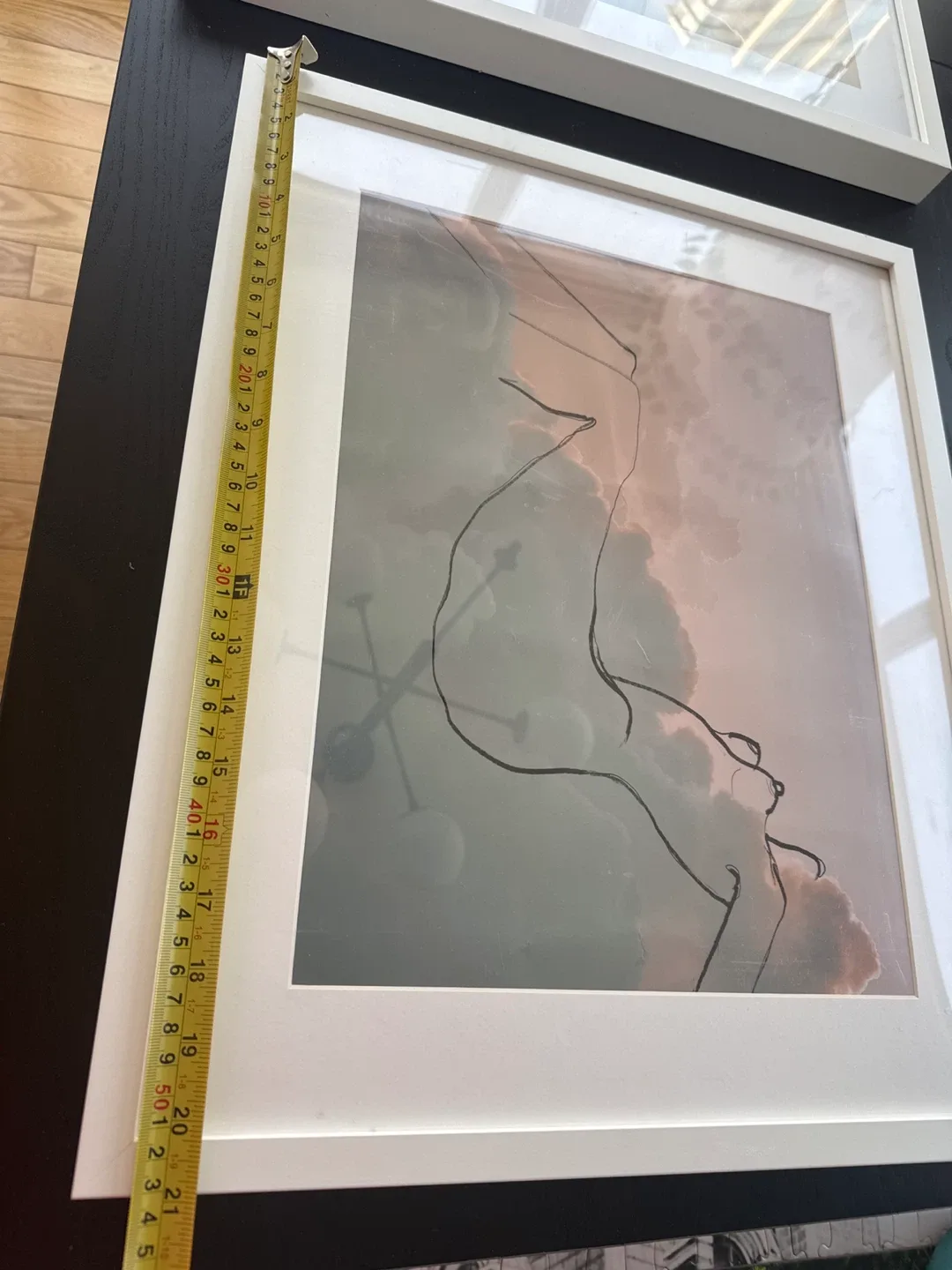 Framed Koket Art Print - White IKEA Frame image indicator(5)