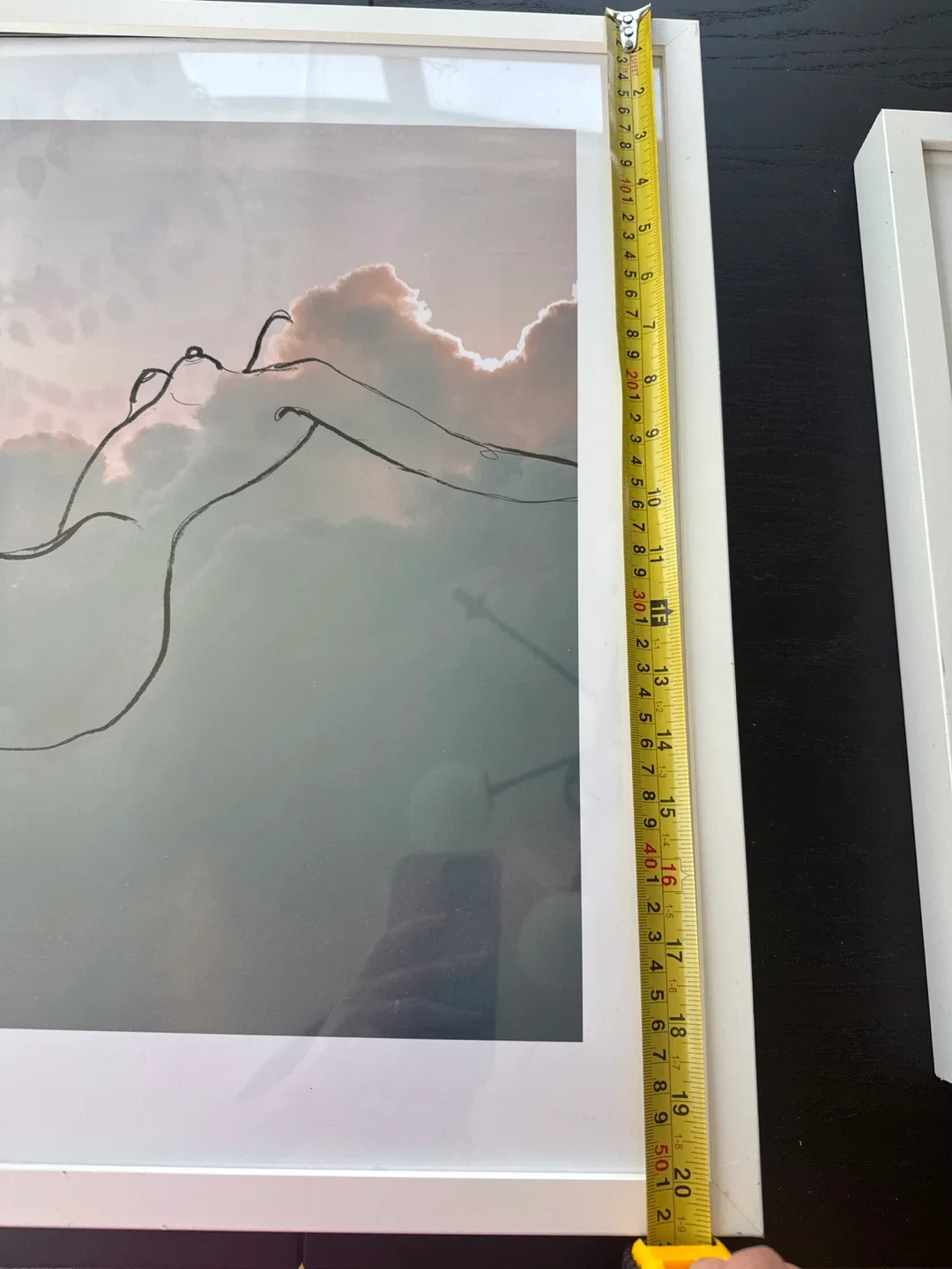 Framed Koket Art Print - White IKEA Frame image indicator(2)