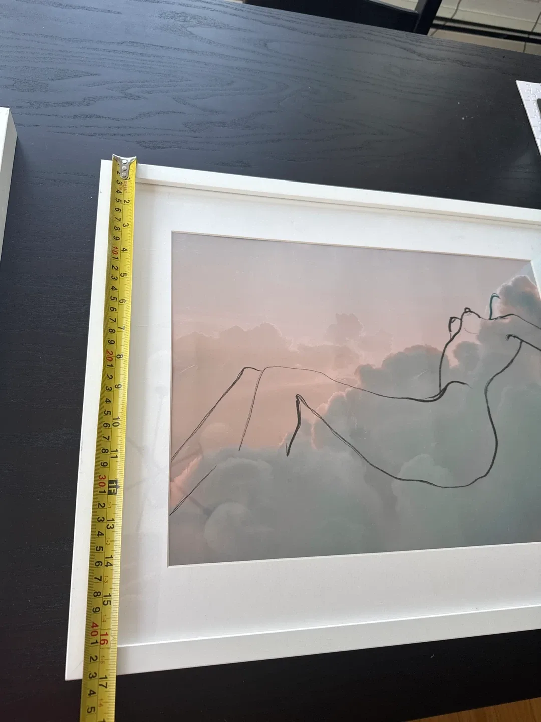 Framed Koket Art Print - White IKEA Frame image indicator(4)