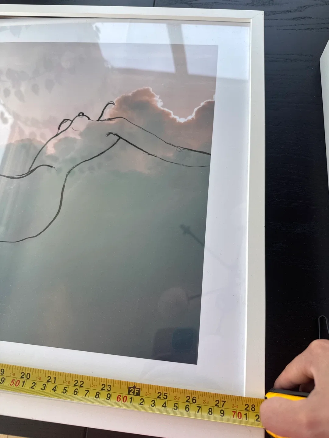 Framed Koket Art Print - White IKEA Frame image indicator(3)