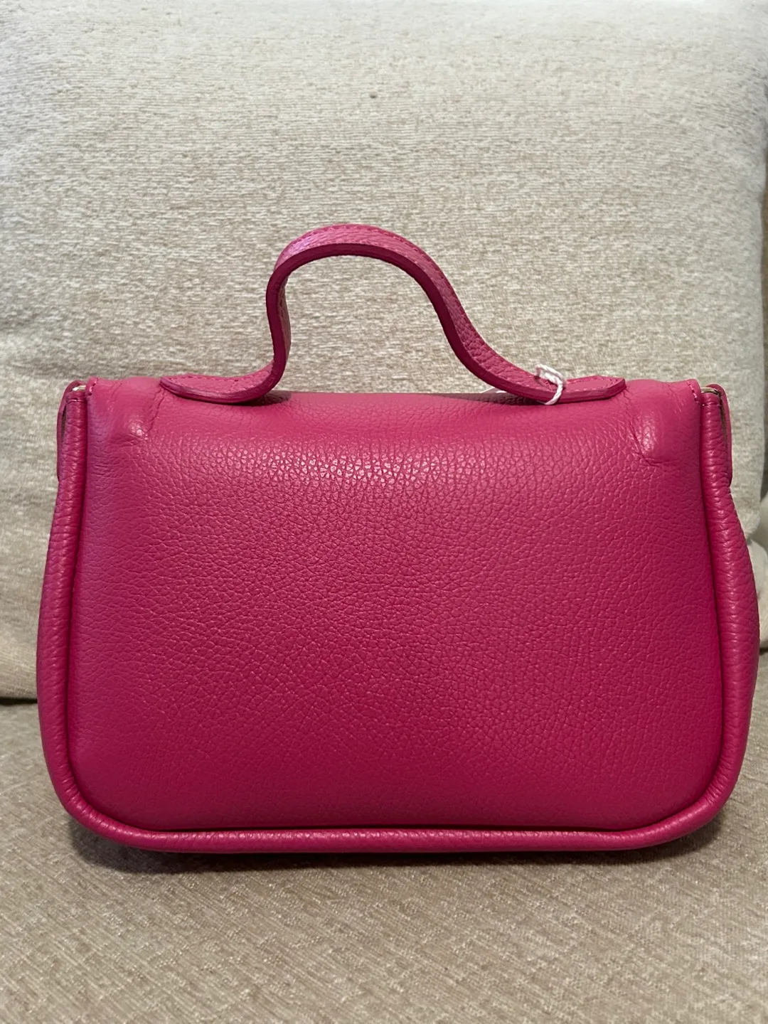 Pink Leather Handbag - Made in Italy image indicator(2)