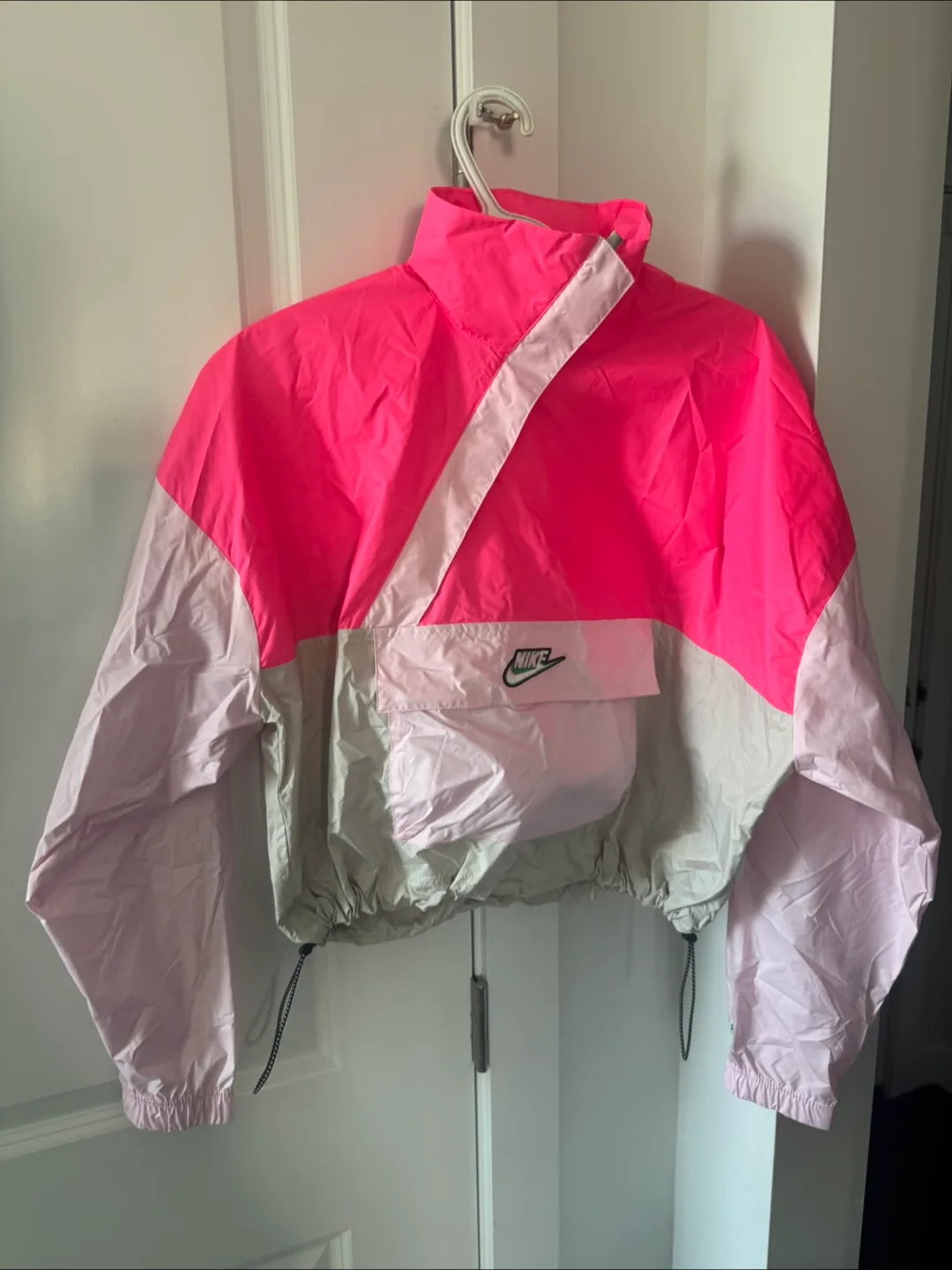 Nike Windbreaker Jacket - Pink/Grey thumbnail