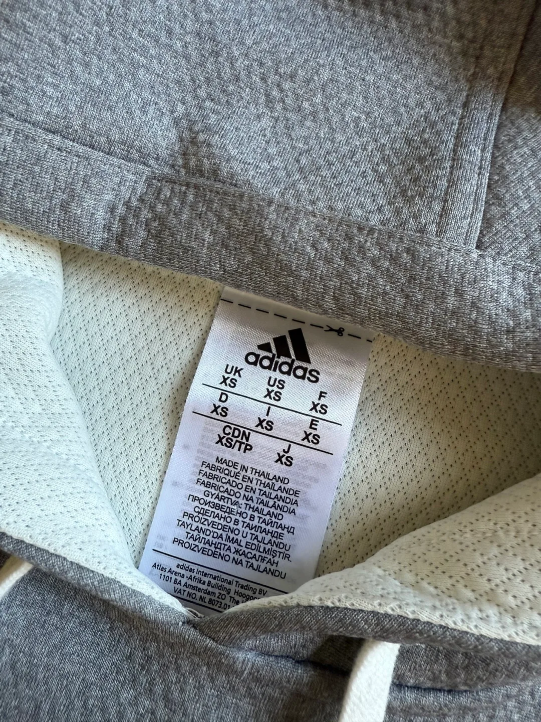 Unisex Adidas Sleeveless Hoodie image indicator(4)