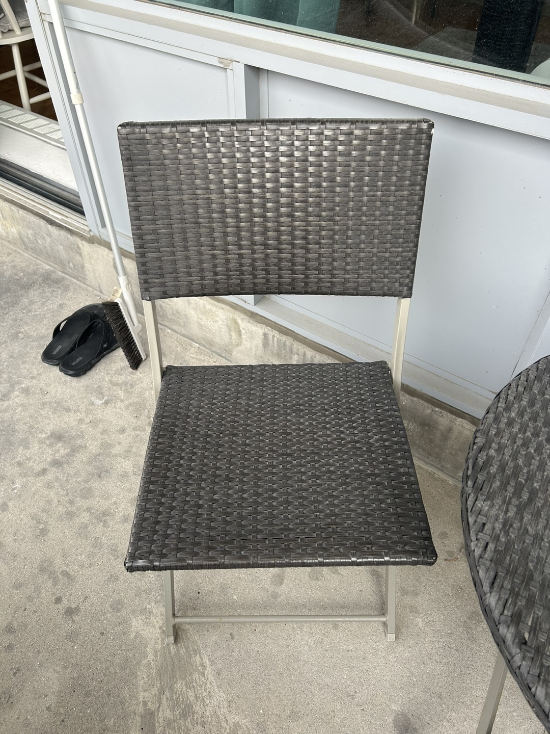 Wicker Patio Set - Table and Two Chairs - photo 4