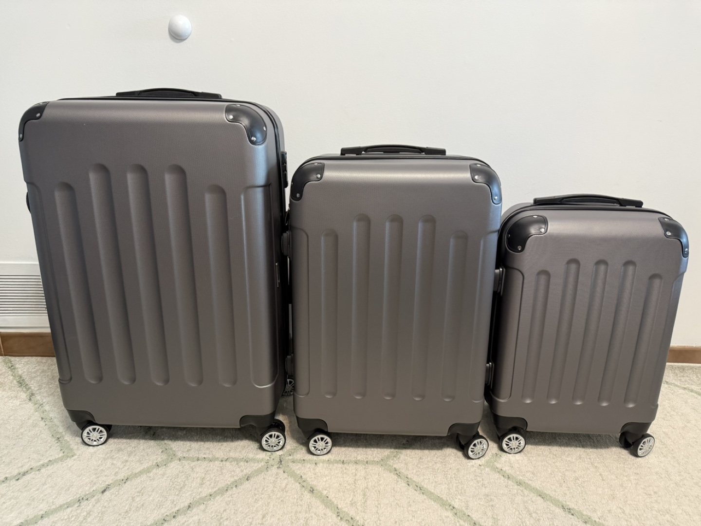 Zimtown 20/24/28" Luggage Set - Hard Shell