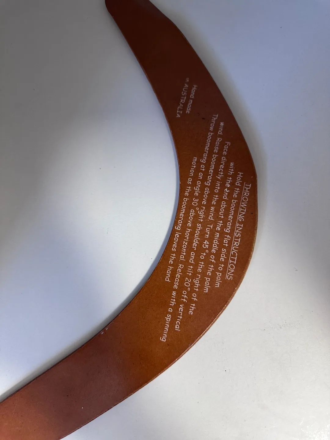 Handmade Australian Boomerang image indicator(2)