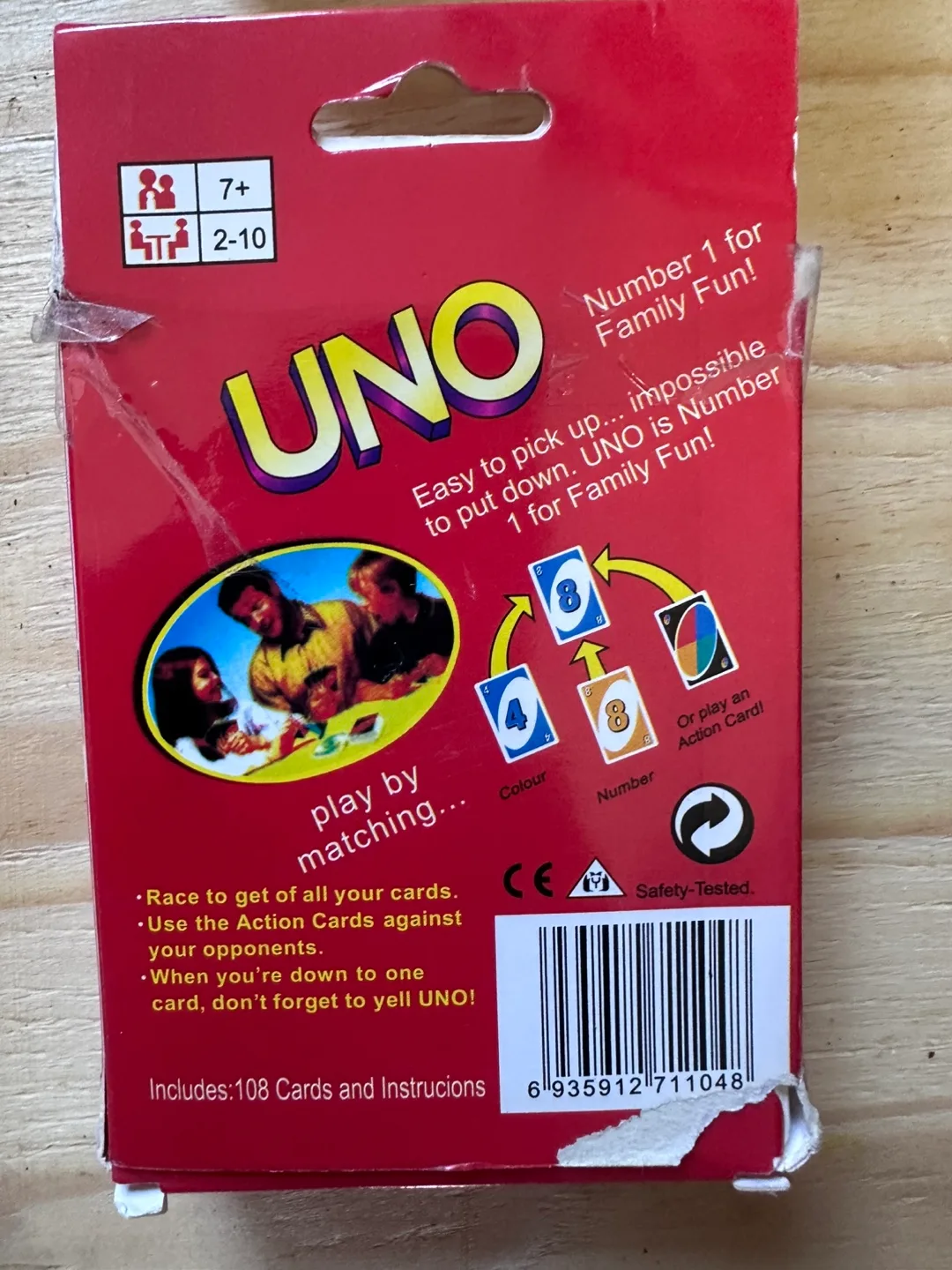 UNO Card Game - Family Fun! thumbnail