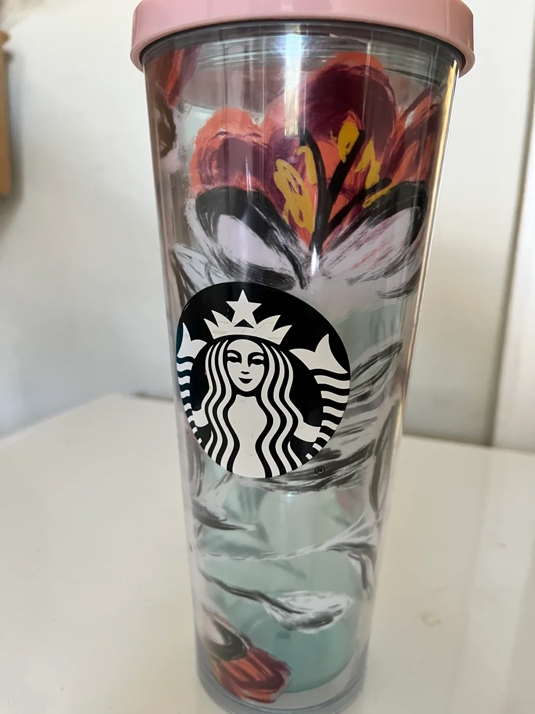 Starbucks Floral Tumbler #free image indicator(2)
