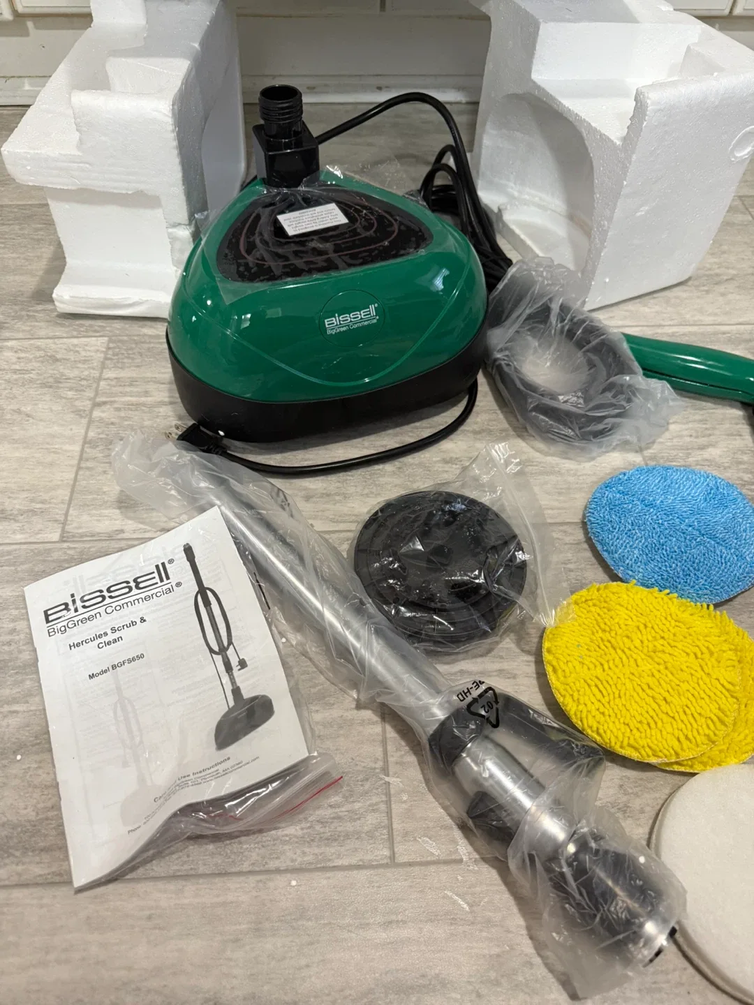 BigGreen Commercial Scrub & Clean Floor Polisher image indicator(3)