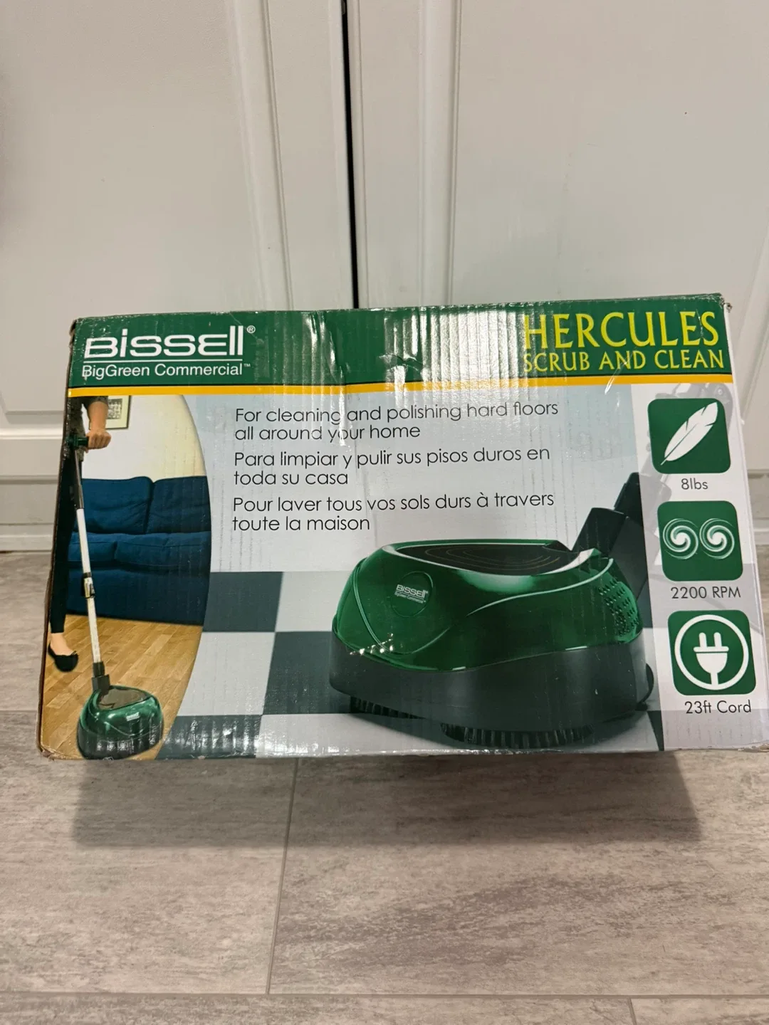 BigGreen Commercial Scrub & Clean Floor Polisher image indicator(7)