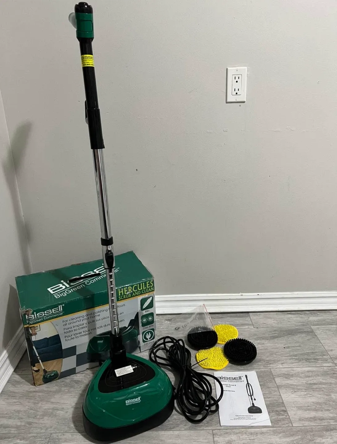 BigGreen Commercial Scrub & Clean Floor Polisher image indicator(8)