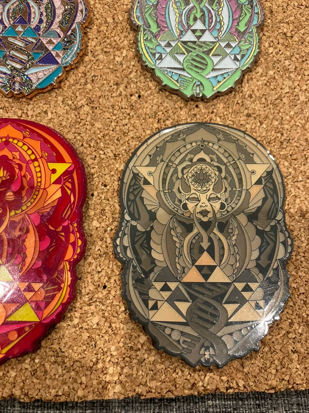 Ancient Aesthetics Artistry Enamel Pins image indicator(3)