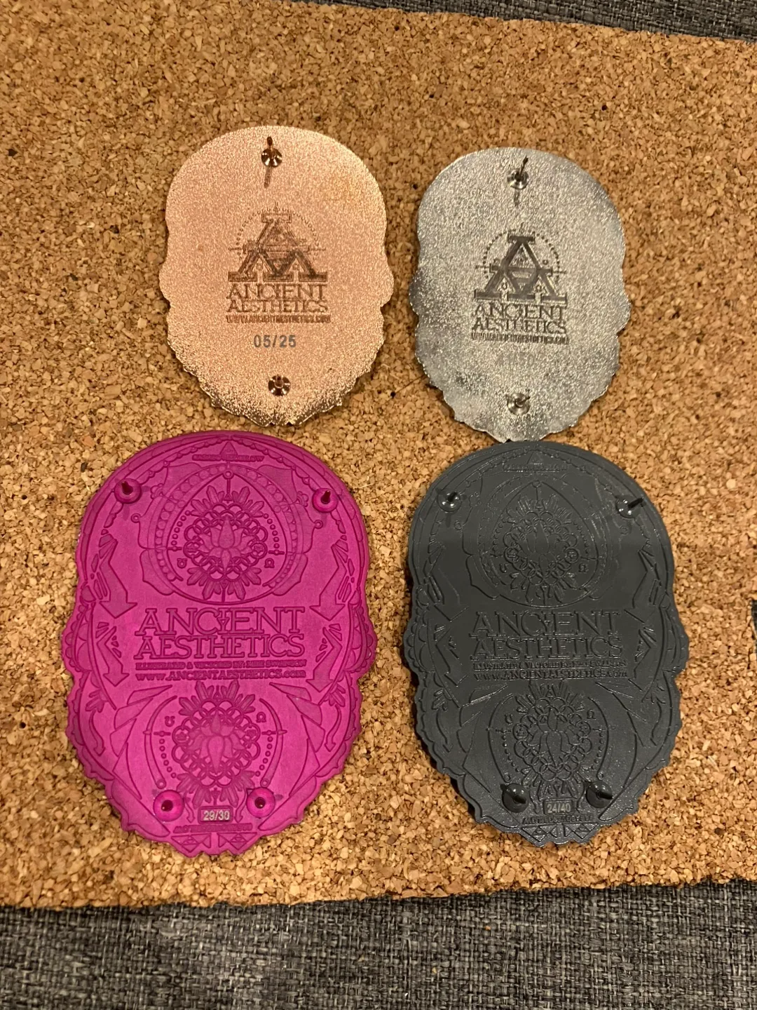 Ancient Aesthetics Artistry Enamel Pins image indicator(7)