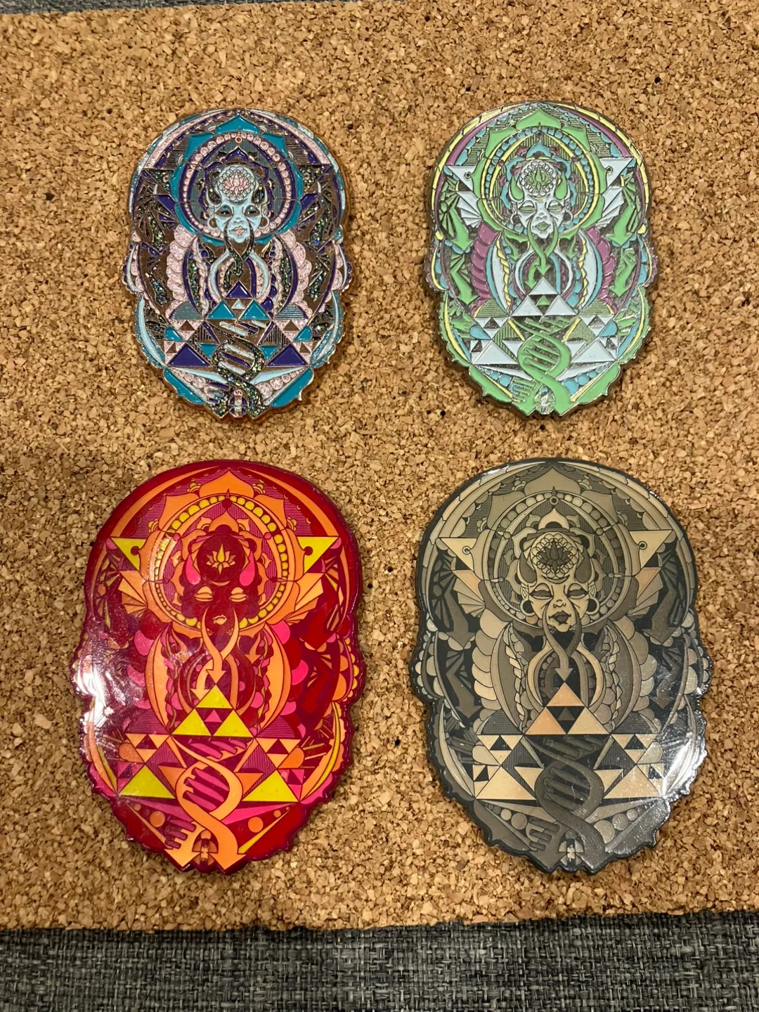 Ancient Aesthetics Artistry Enamel Pins image indicator(6)