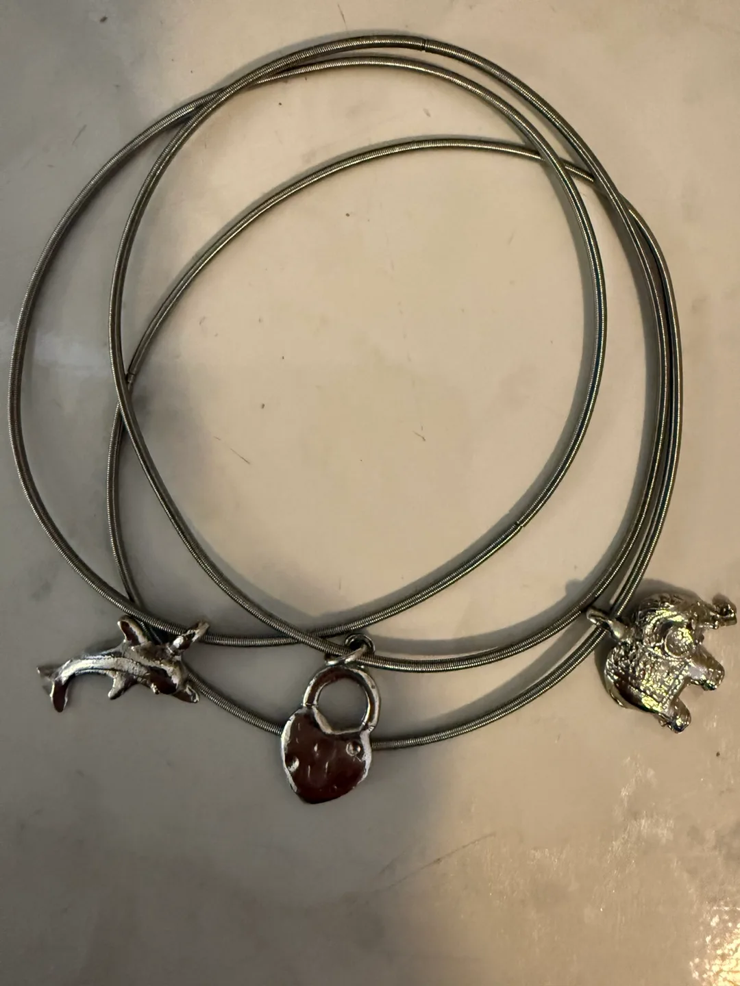 Charm Bangle Bracelets - Set of 3 image indicator(2)