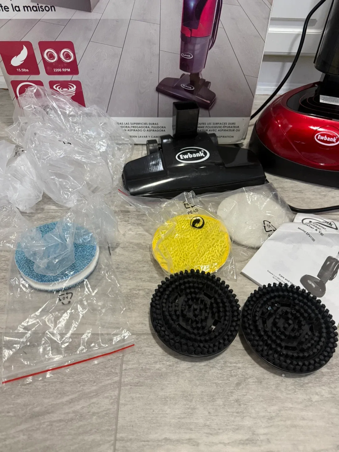 4-In-1 Floor Cleaner, Scrubber, Polisher and Vacuum image indicator(2)