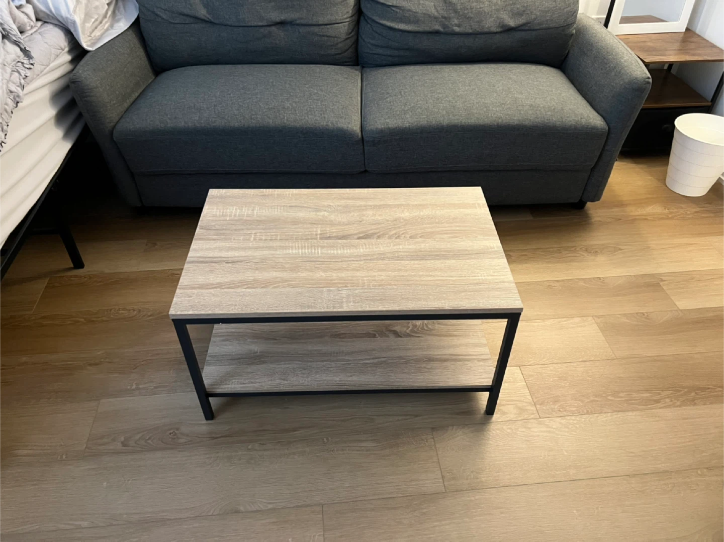 Coffee Table with Shelf - photo 2