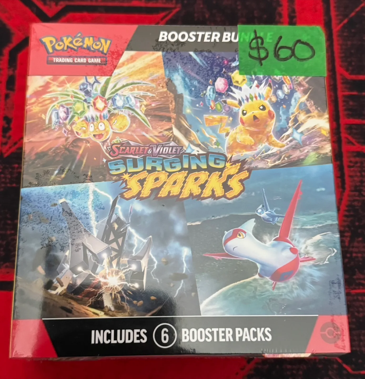 Pokemon Surging Sparks Booster Bundle thumbnail