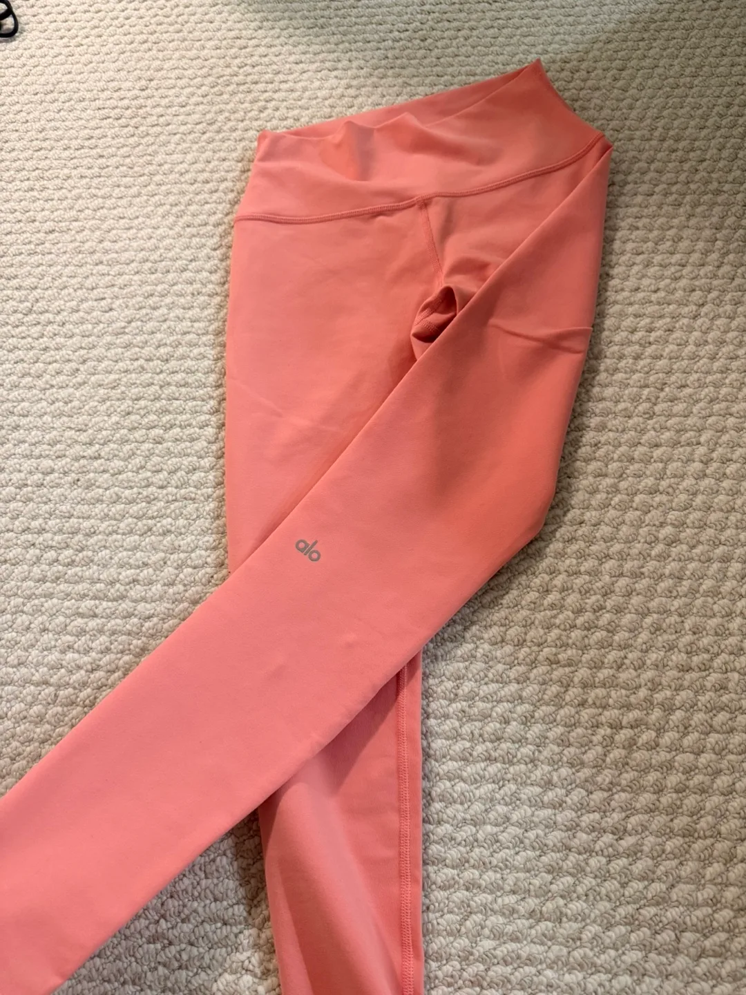 ALO salmon pink leggings thumbnail