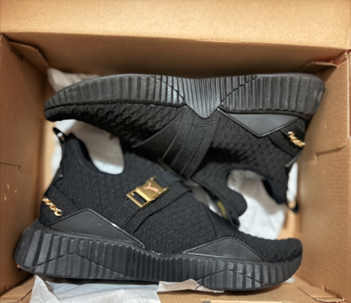 Puma Defy Mid Wn's Black/Gold US 7.5 - photo 3