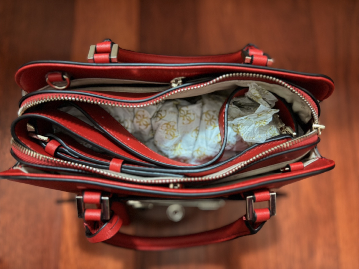 Guess Red Handbag - photo 2