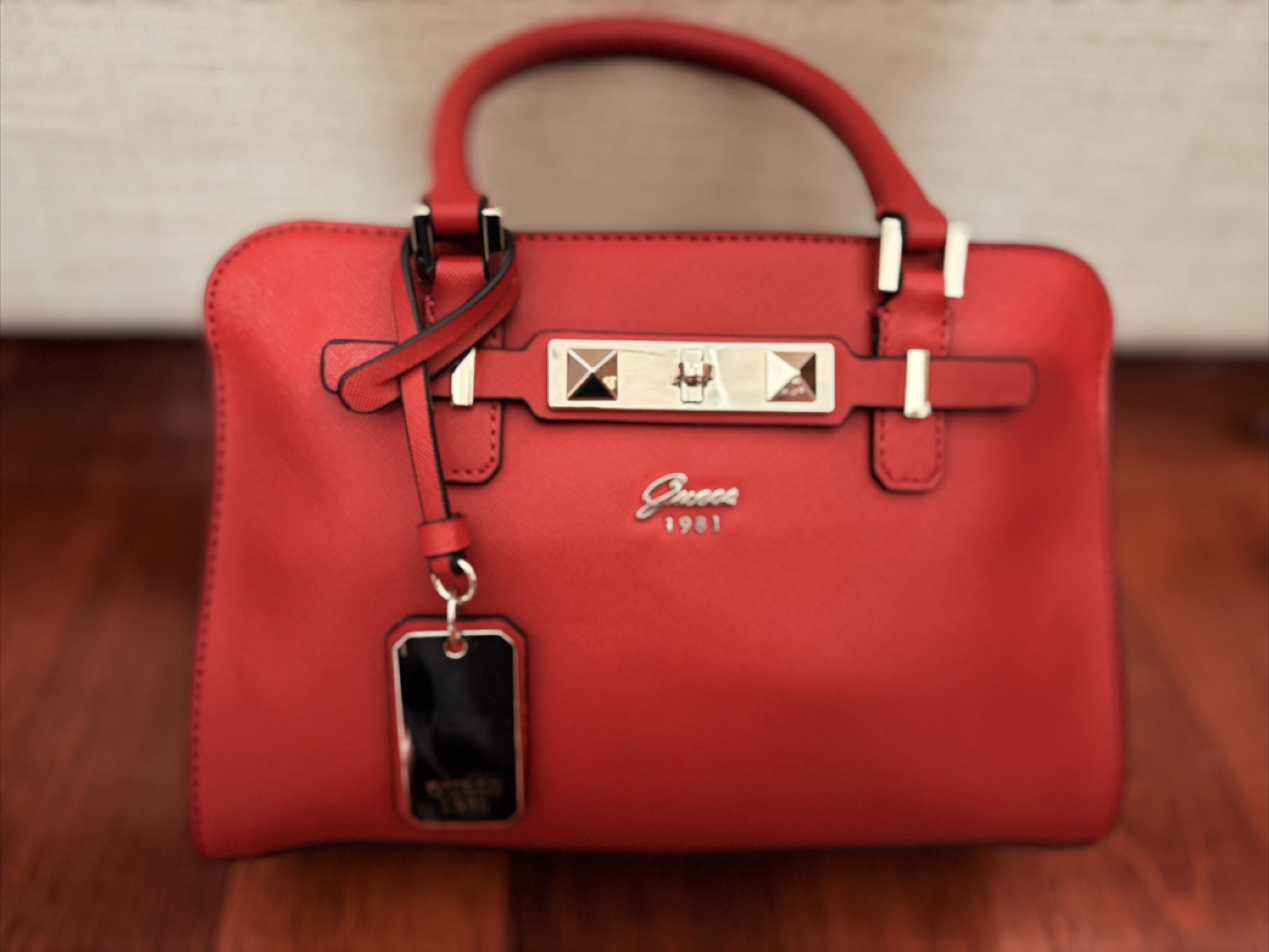 Guess Red Handbag