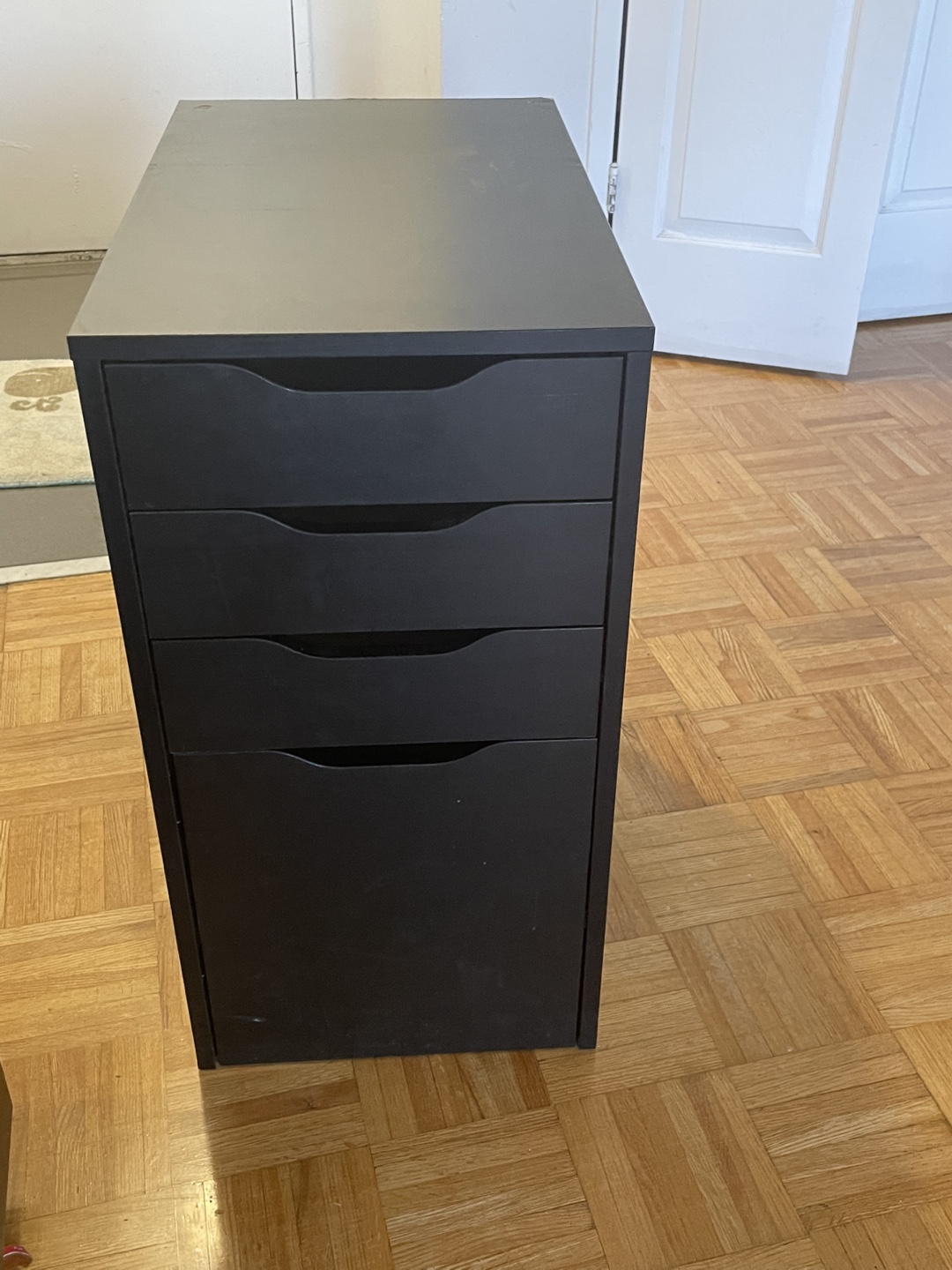 IKEA Alex Drawer Unit - Black