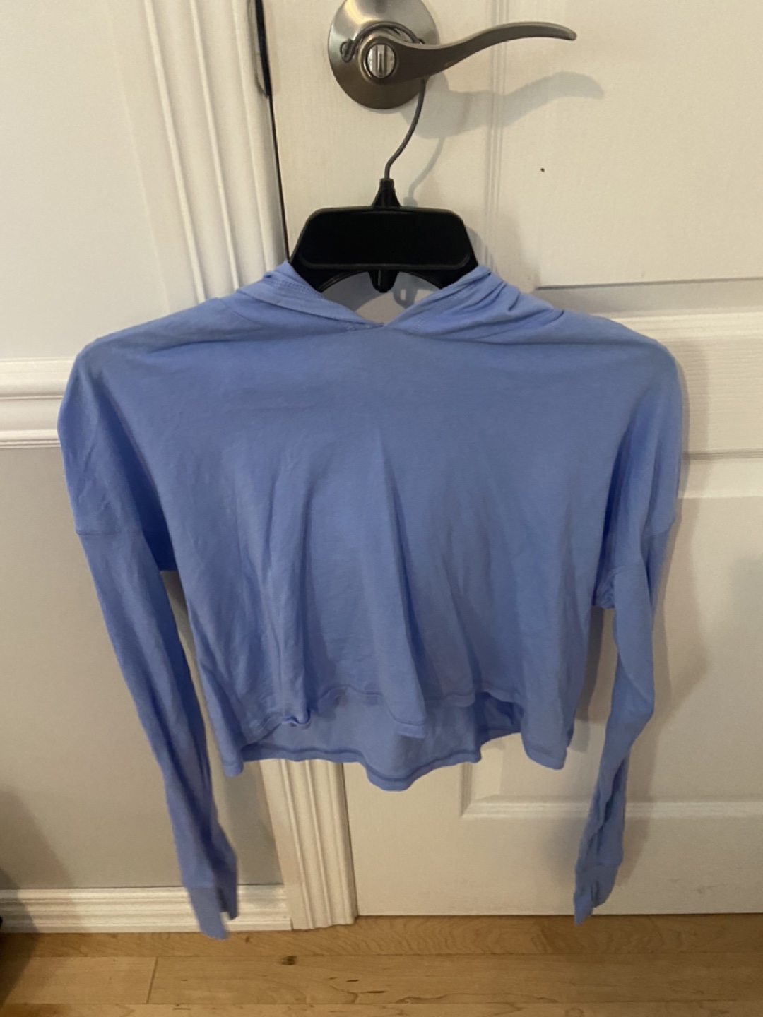 Aerie Light Blue Long Sleeve Hoodie