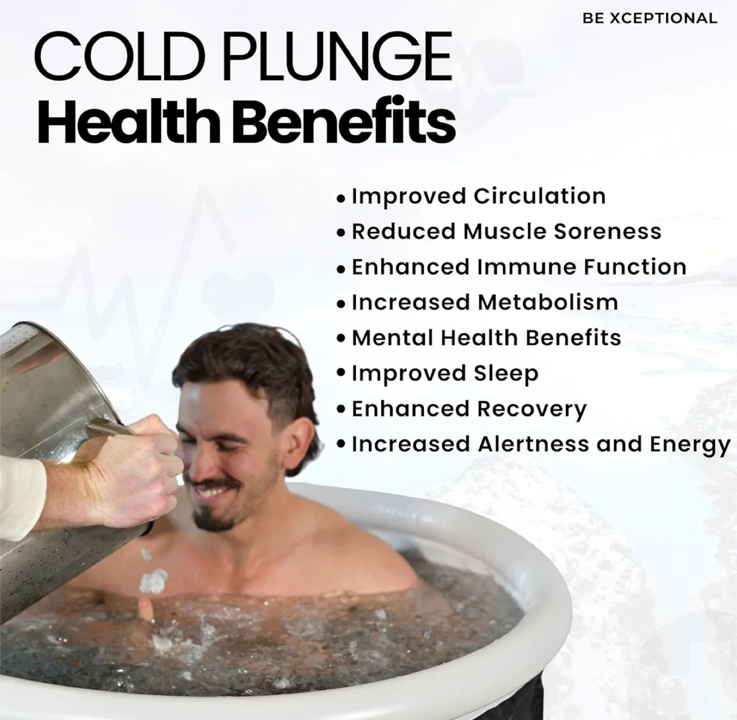 NEW XL Outdoor Cold Plunge Tub with Cover, 440 L image indicator(10)