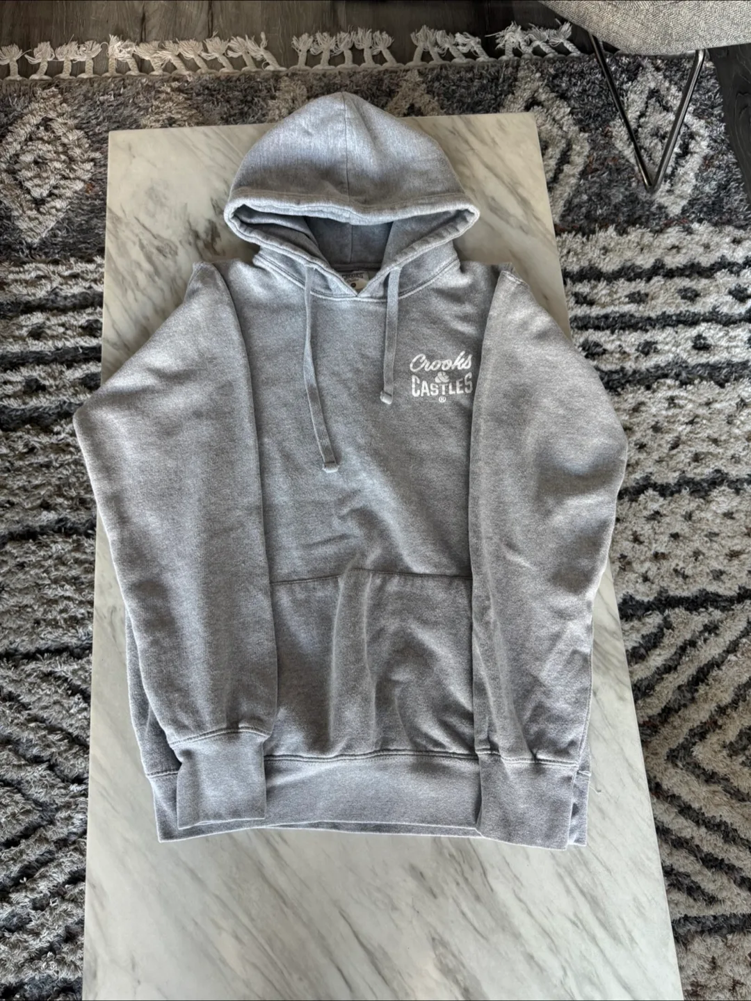 Crooks & Castles Grey Hoodie thumbnail