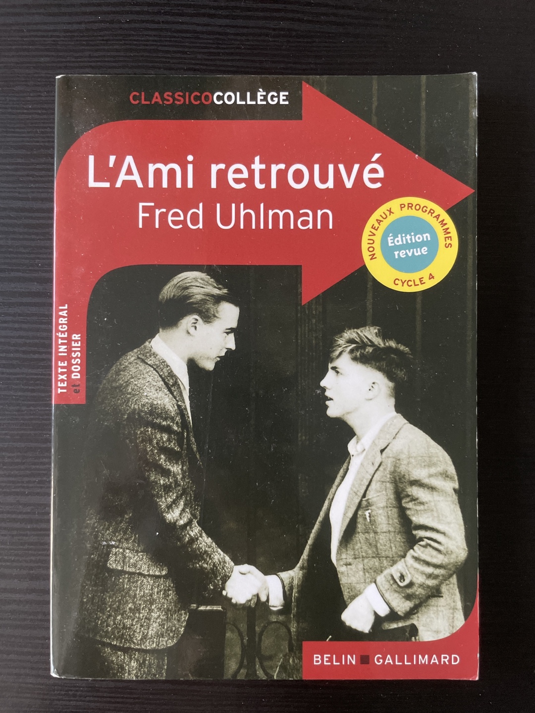 "L'Ami retrouvé" by Fred Uhlman - Classic French Novel