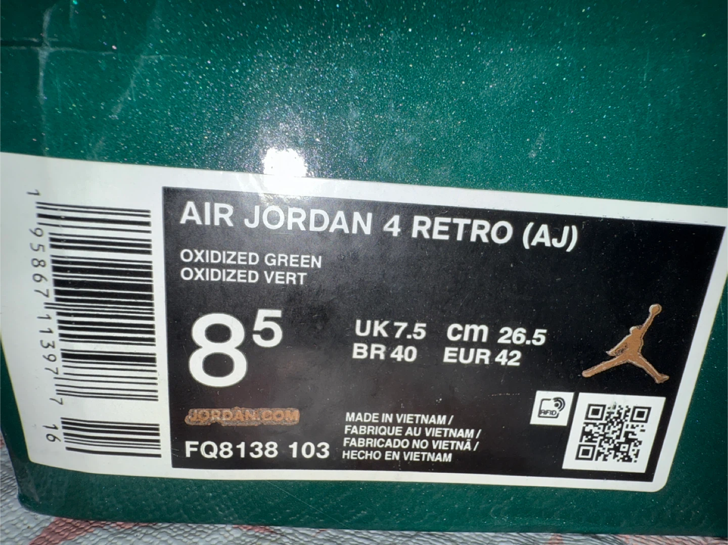 Air Jordan 4 Retro AJ - photo 5