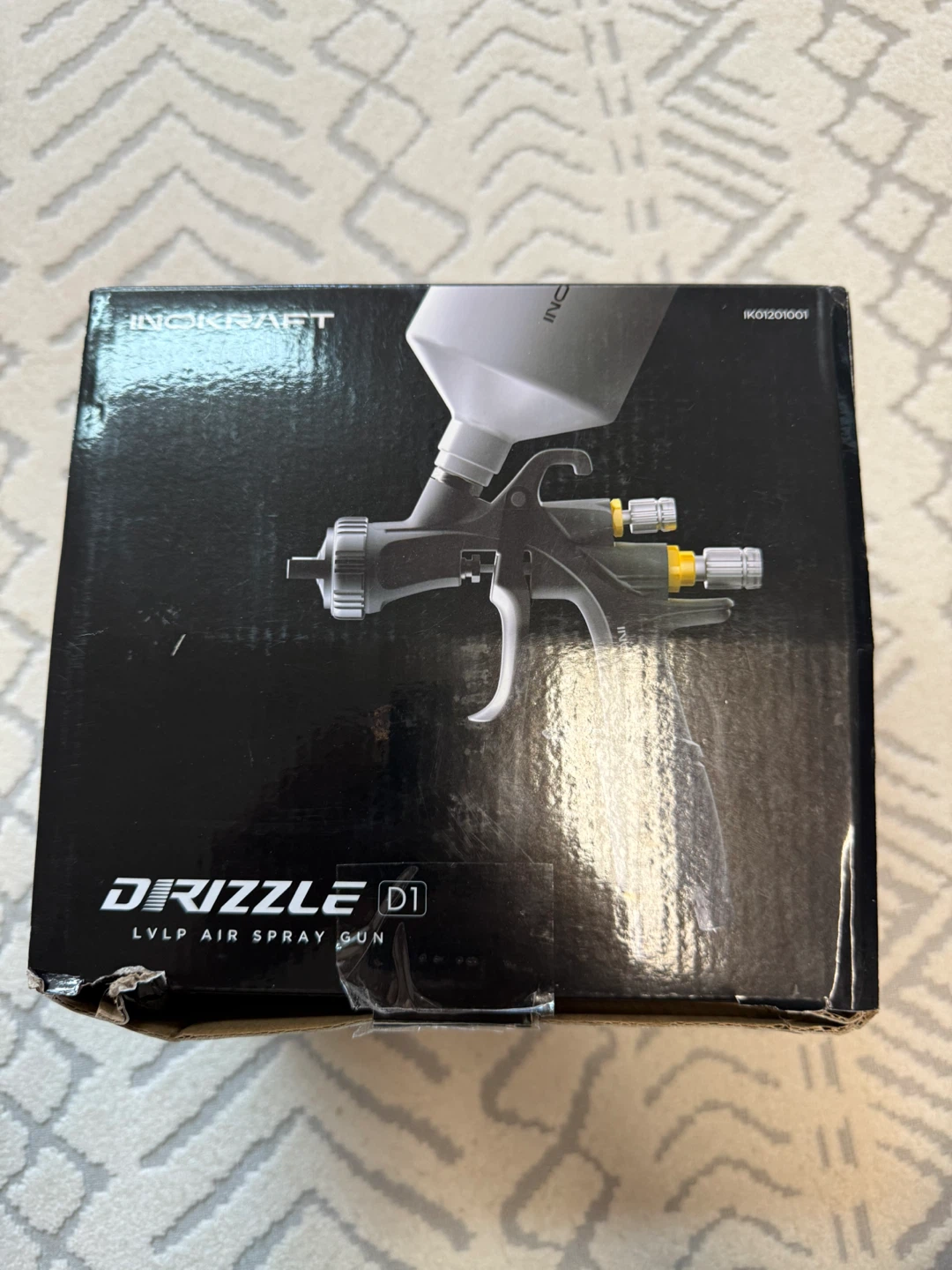 InoKrafts D1 LVLP Air Spray Gun Premium Kit - NEW