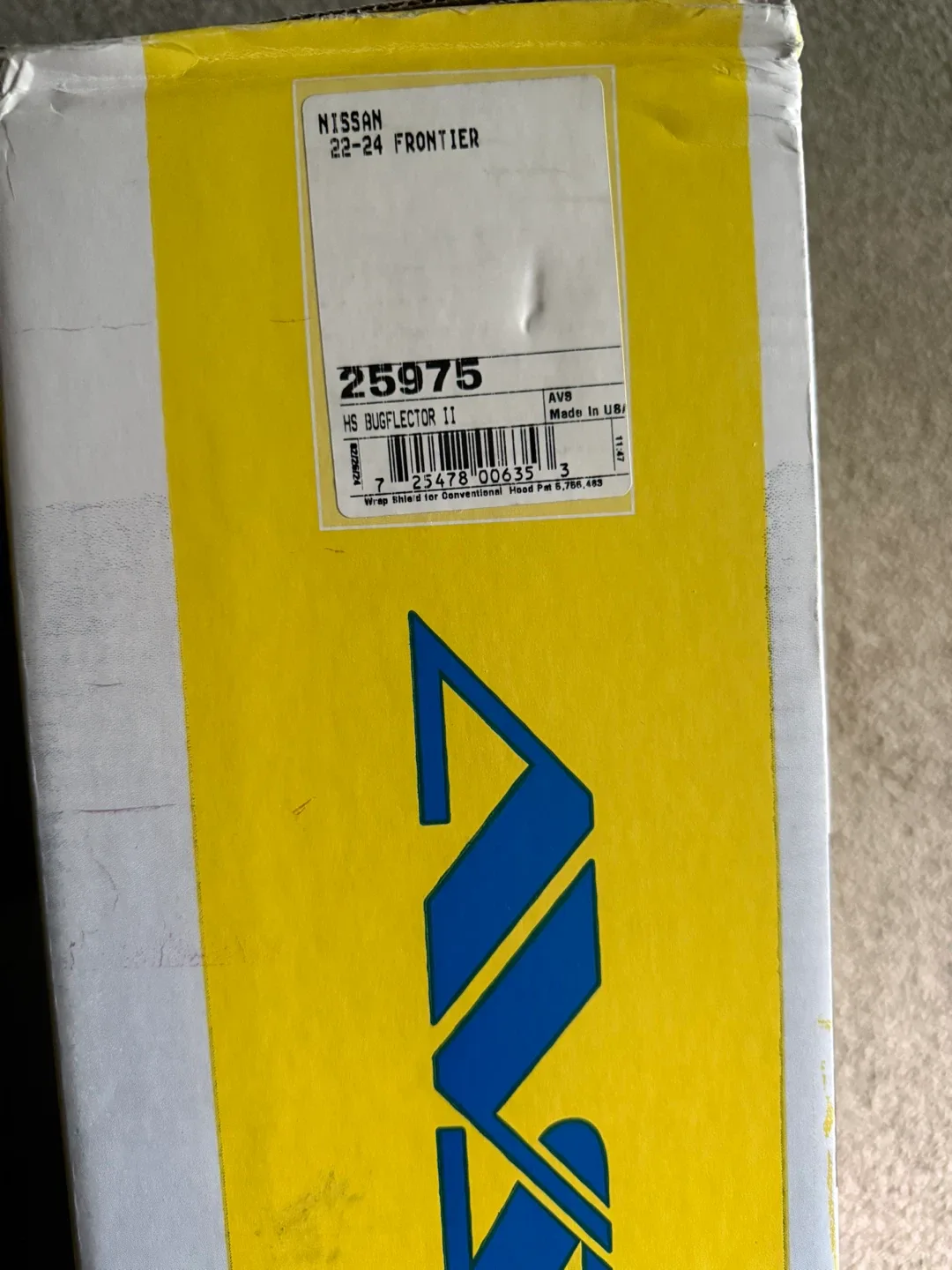 2022 Nissan Frontier Hood Shield Bugflector image indicator(8)