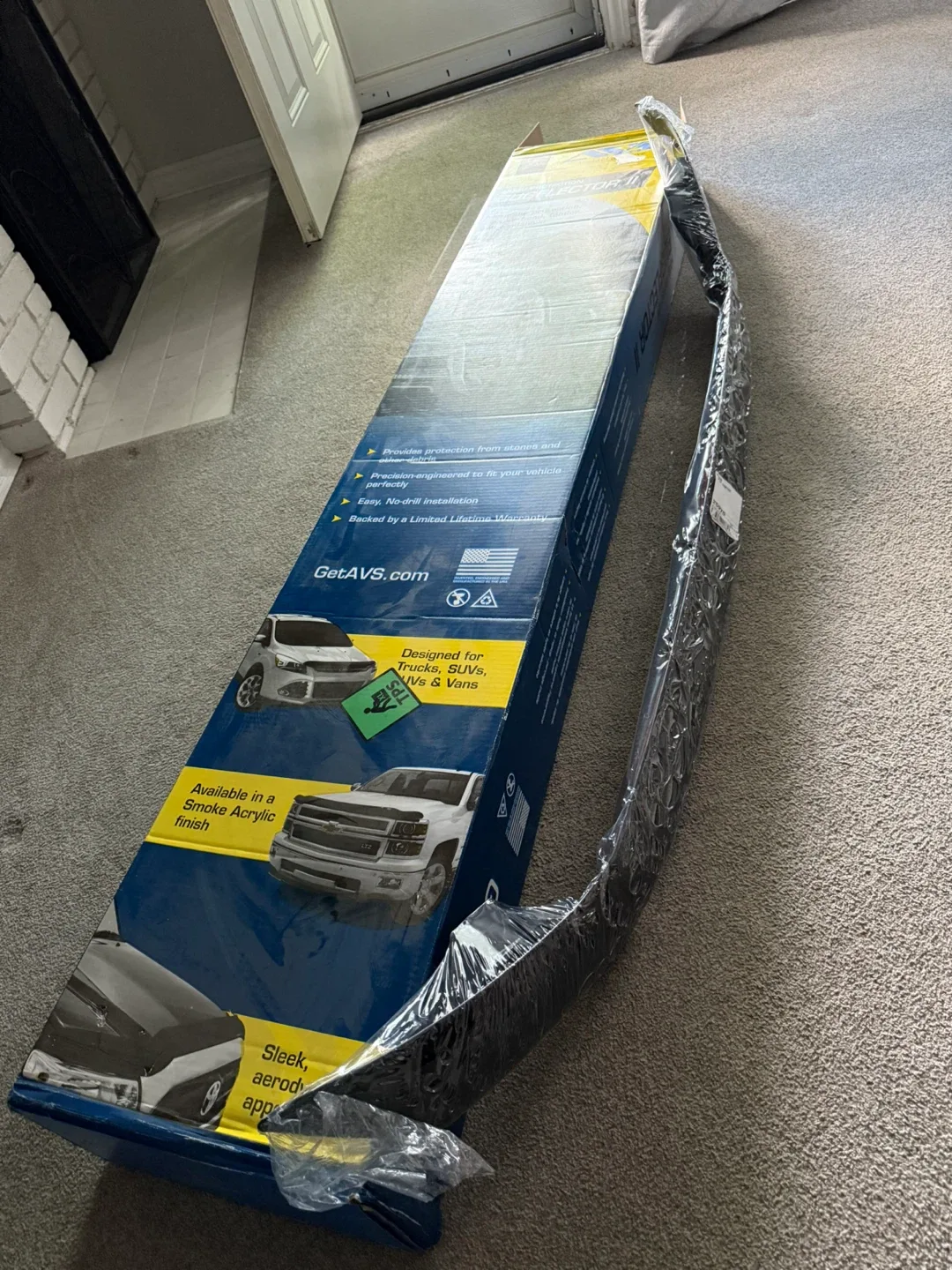 2022 Nissan Frontier Hood Shield Bugflector image indicator(6)