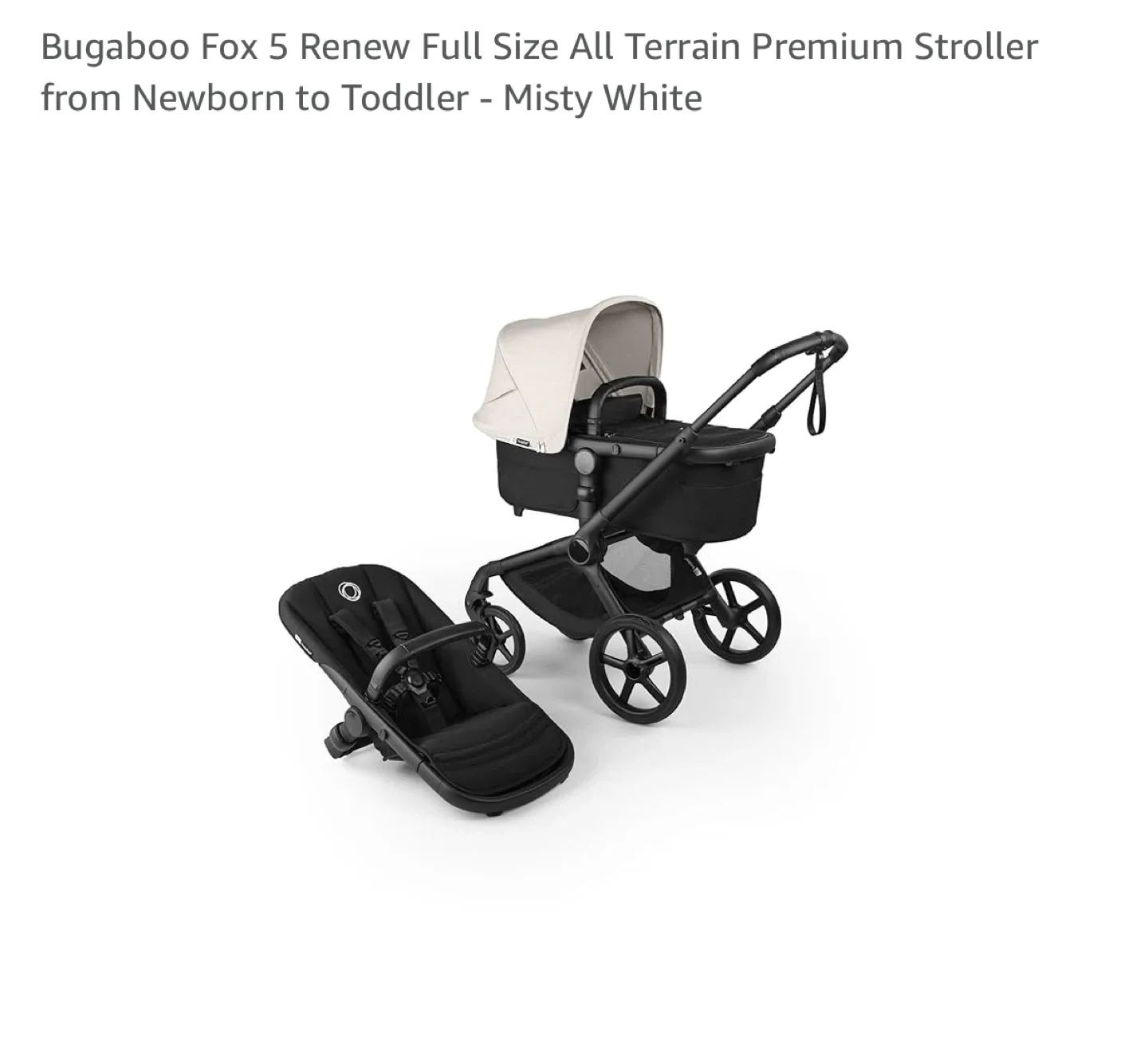 Bugaboo Fox 5 Renew Stroller - Full Size, All Terrain thumbnail