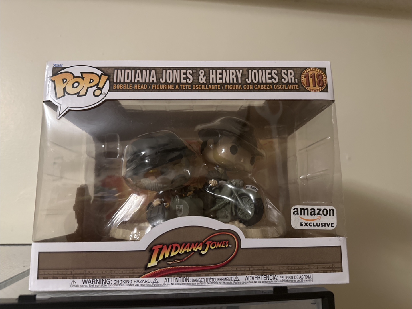 Funko Pop! Indiana Jones & Henry Jones Sr. #118