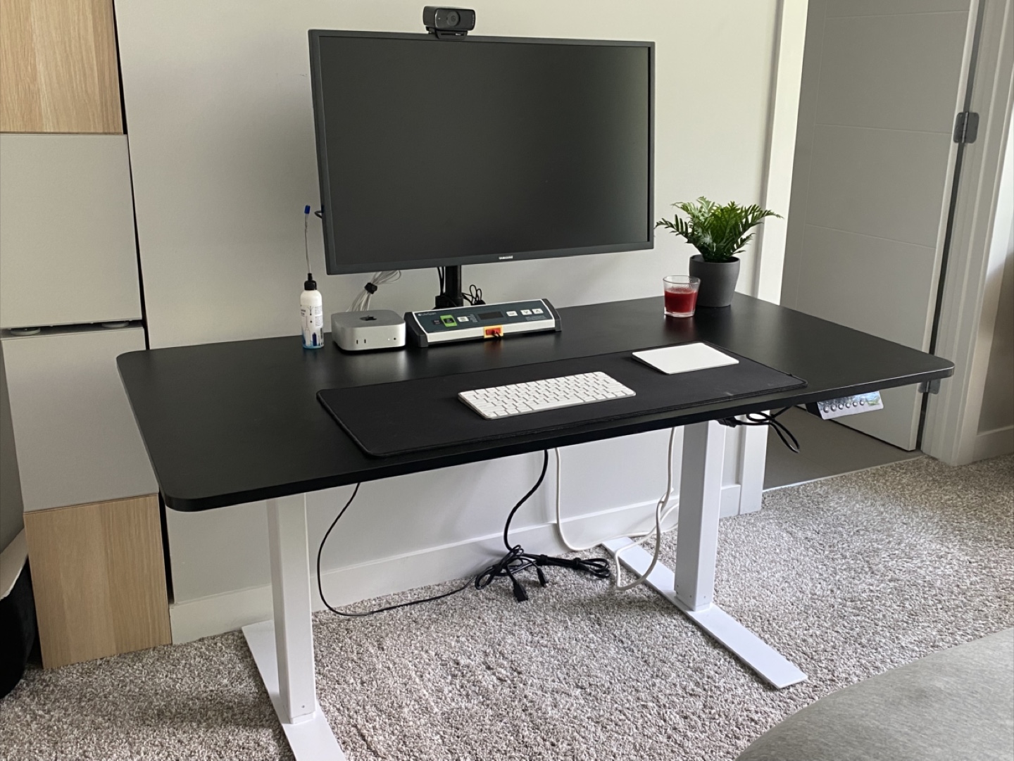 Black Sit-Stand Desk