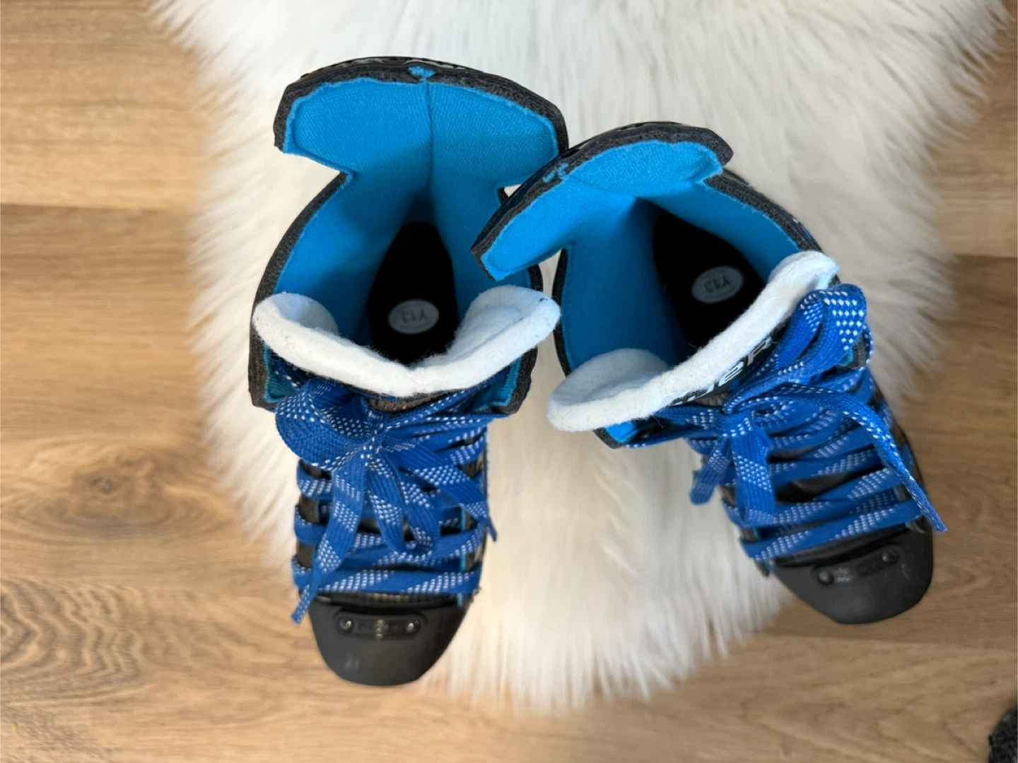 Bauer XLP Youth Ice Hockey Skates - Size Y13 - photo 5