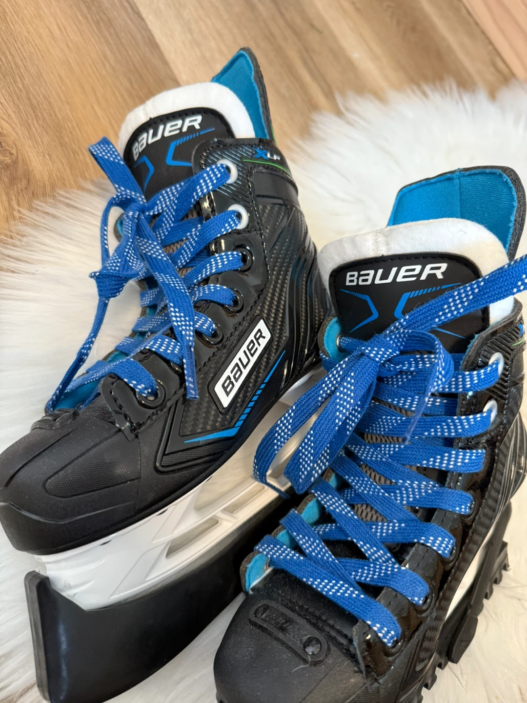 Bauer XLP Youth Ice Hockey Skates - Size Y13 - photo 2
